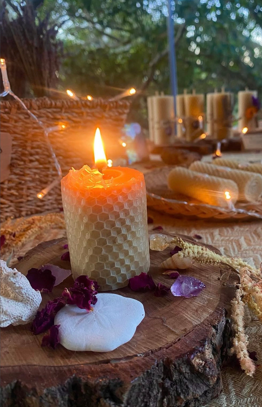 Medium Beeswax Candles