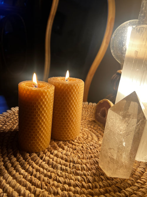 Medium Beeswax Candles