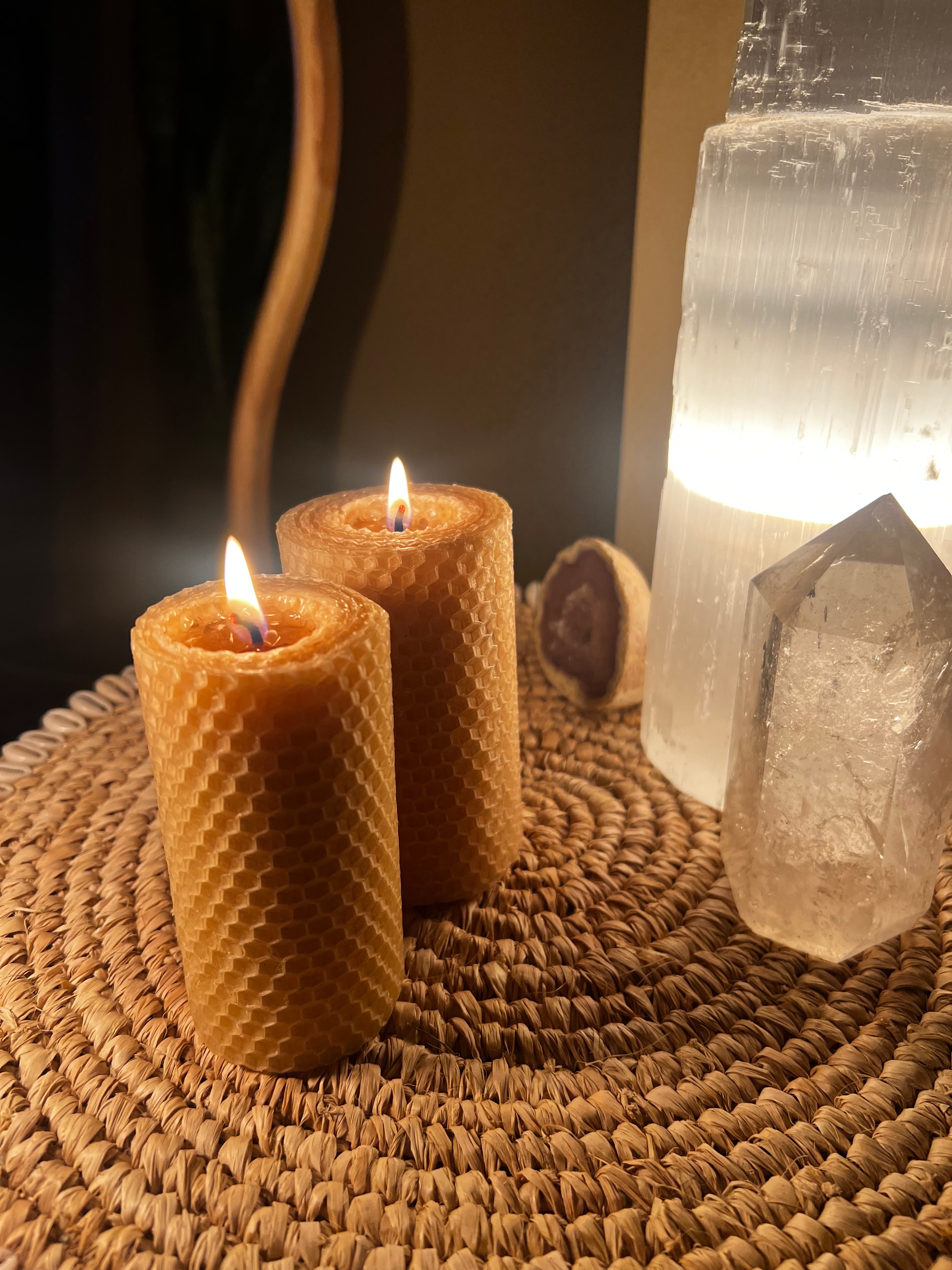 Medium Beeswax Candles