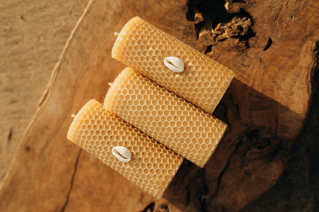 Small Beeswax Candles