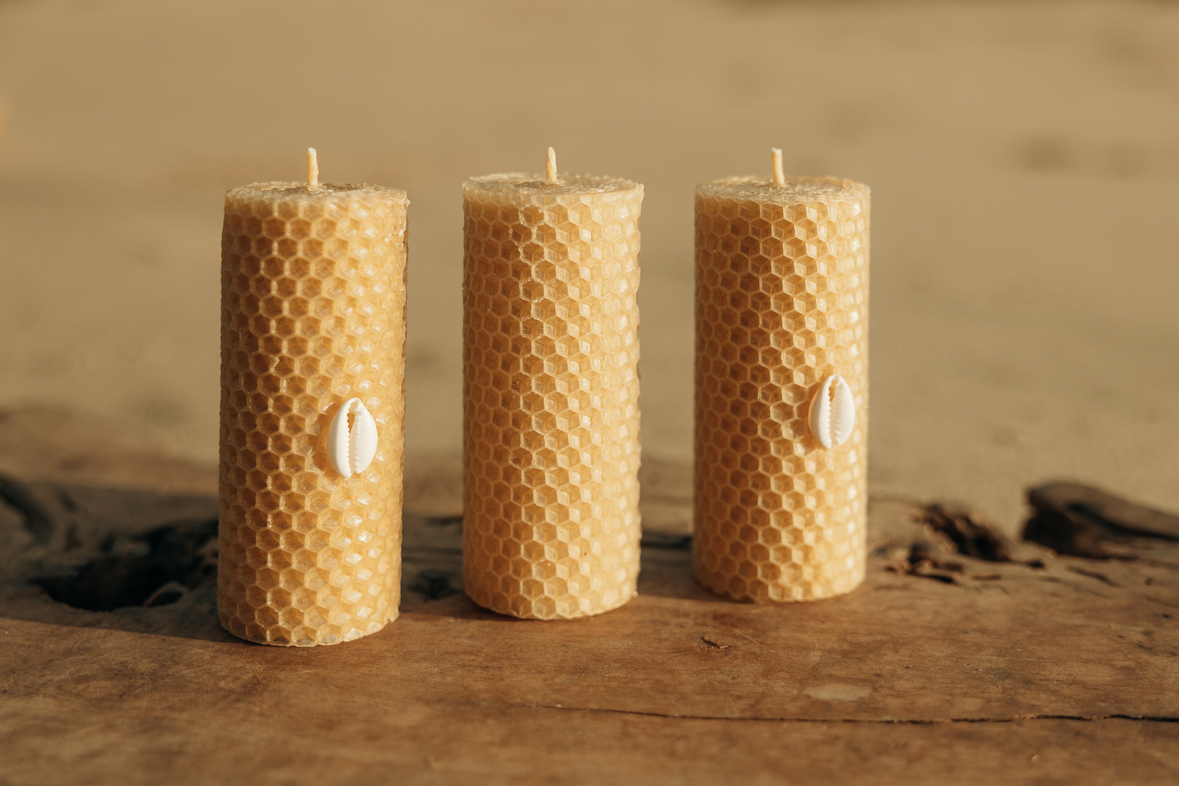Small Beeswax Candles