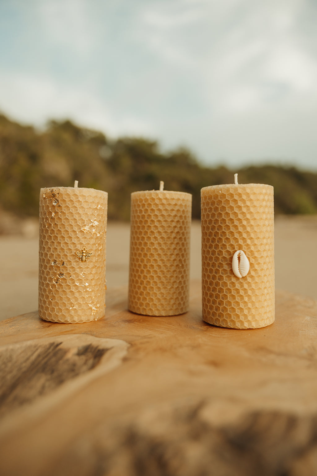 Medium Beeswax Candles