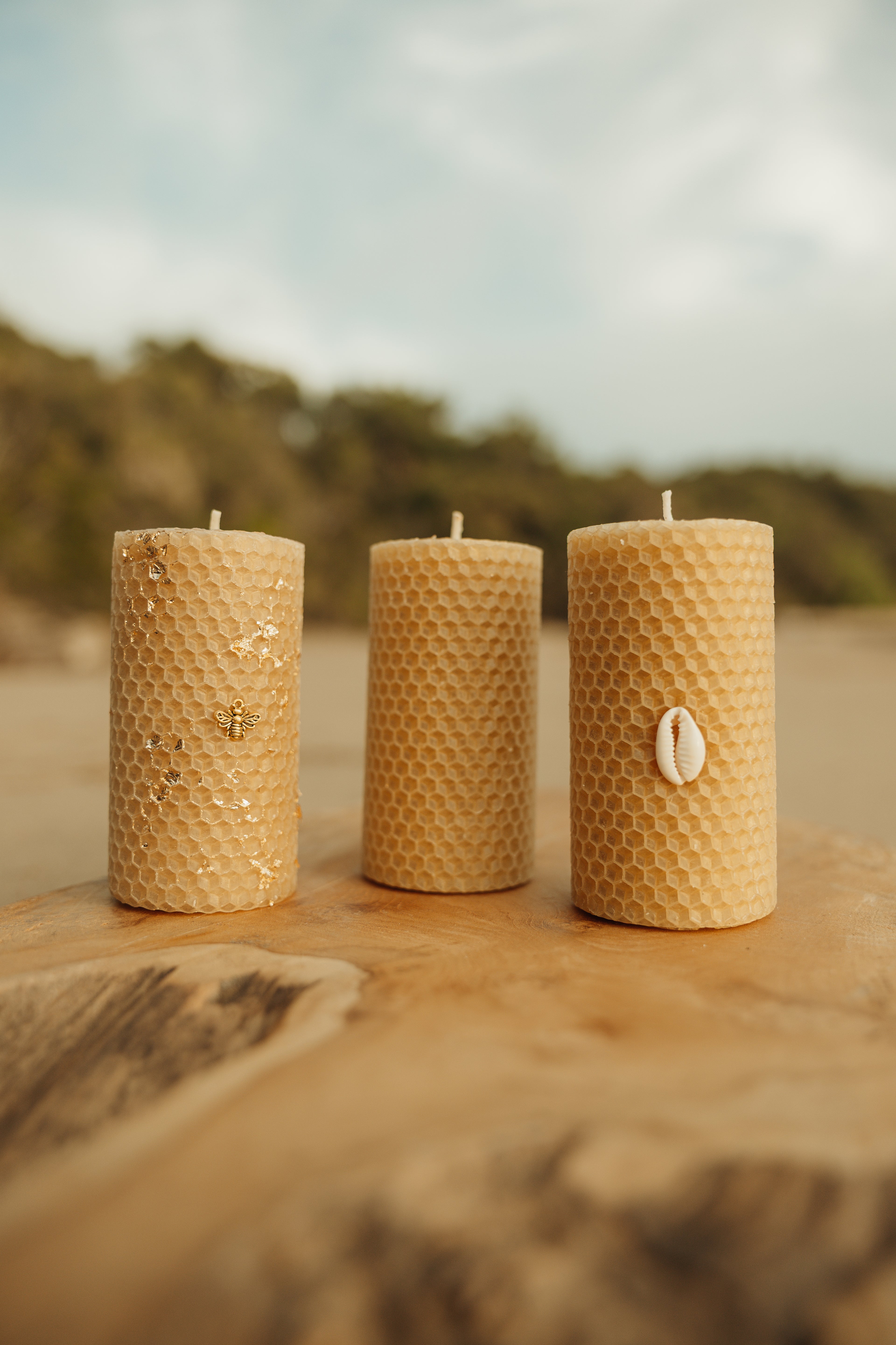 Medium Beeswax Candles