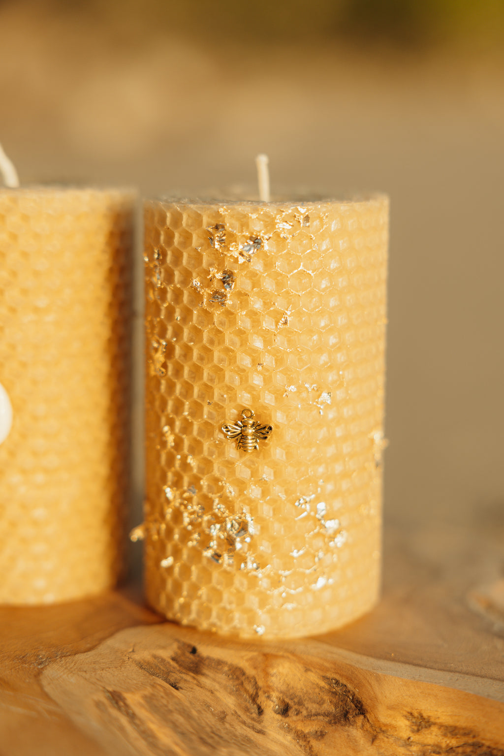 Large Beeswax Candles