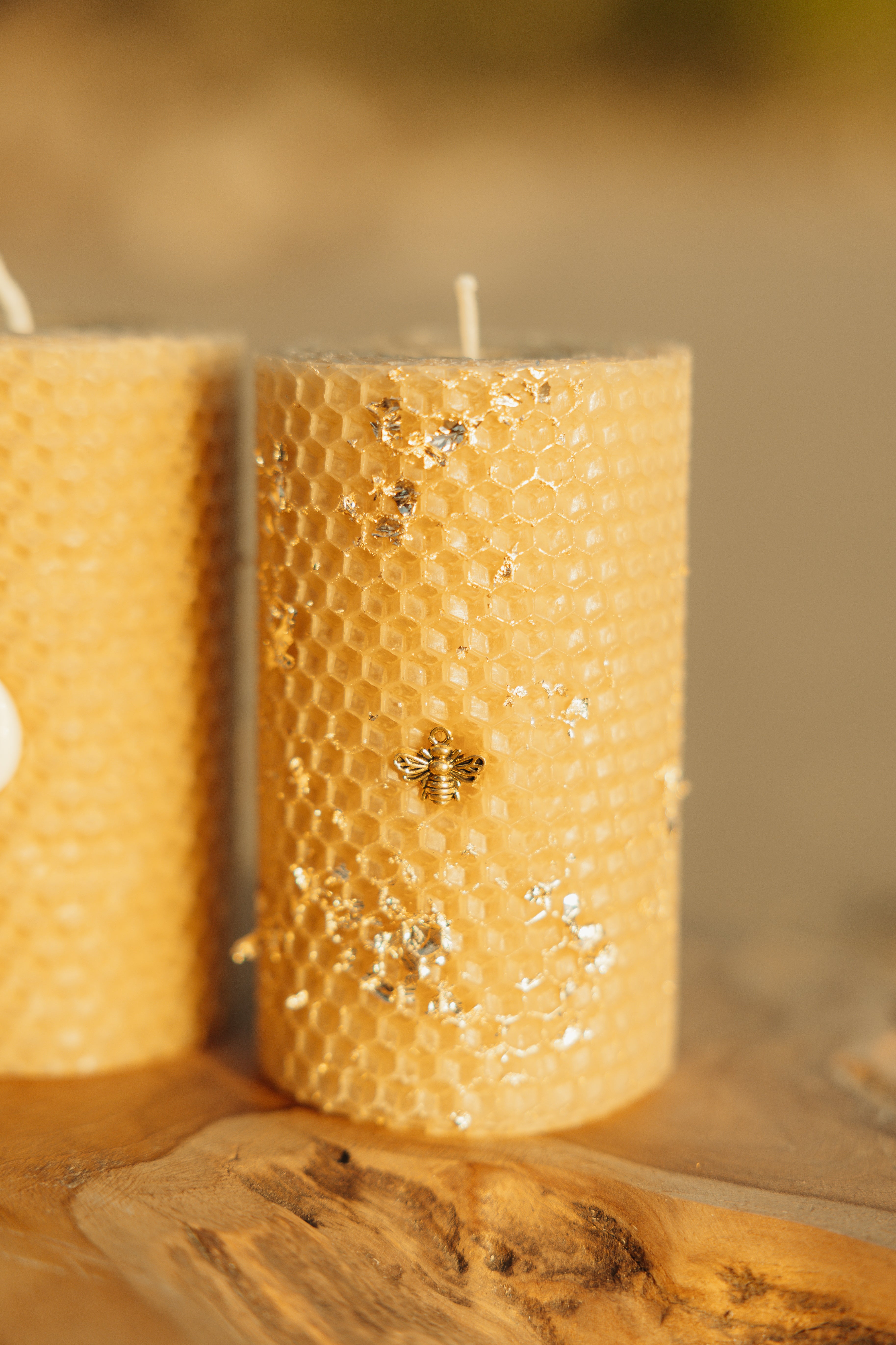 Large Beeswax Candles