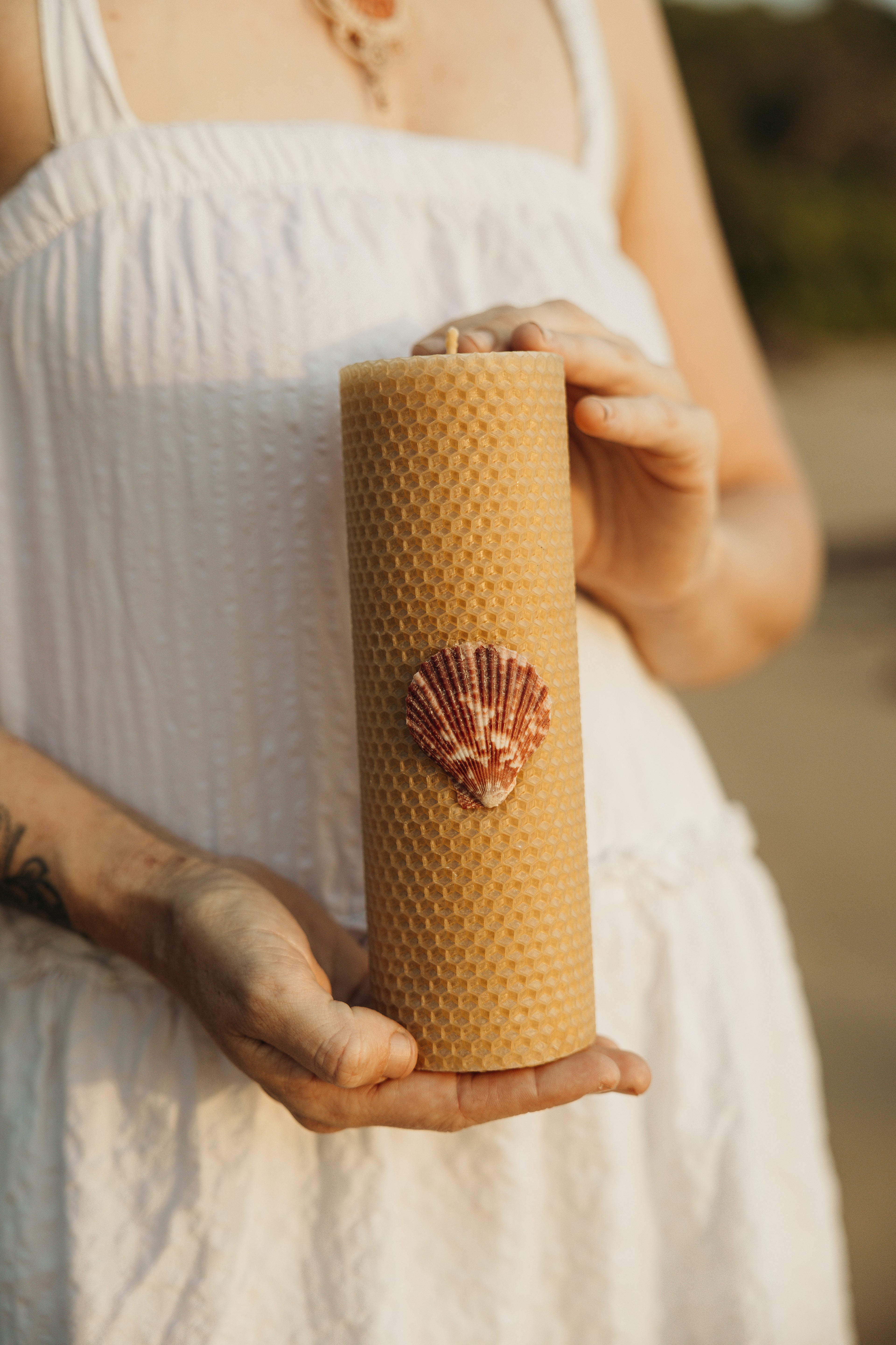 Large Tall Pillar Candle